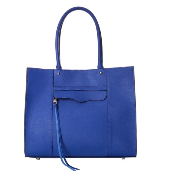 Rebecca Minkoff Handbags - Rebecca Minkoff Large MAB Tote in Cobalt Blue